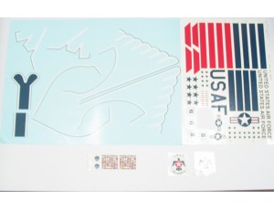 Freewing F-16C Thunderbird Decal Set
